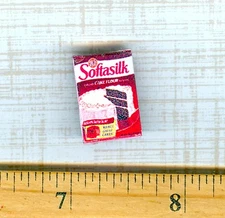 Dollhouse Miniature size  Cake Flour Box