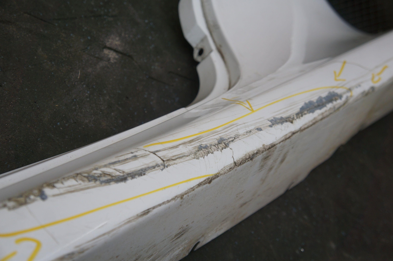 Left Driver Side Skirt Rocker Molding Trim Panel 68021110 OEM Ferrari 430 *Note*