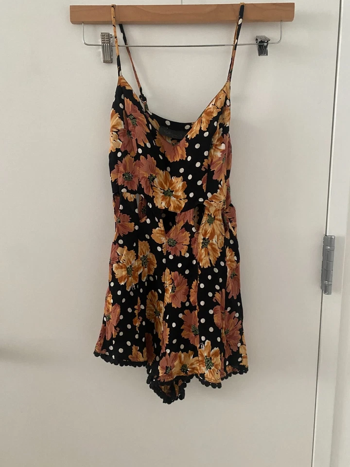 Mameluco Floral Topshop Talla 0 Foto 2 de 4