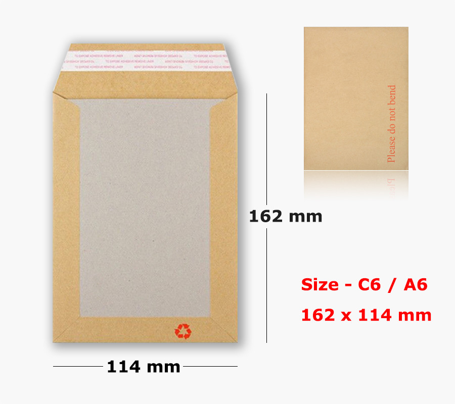 BEST QUALITY Hard Board Backed Envelopes 'Please Do Not Bend' A3 A4