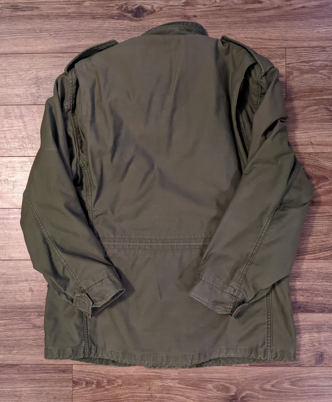 VTG Alpha Industries Olive Military Made USA M65 OG-107 Field Jacket M Reg.  Read | eBay