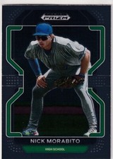 2022 PRIZM DRAFT RC NICK MORABITO NEW YORK METS ROOKIE BASEBALL #-866