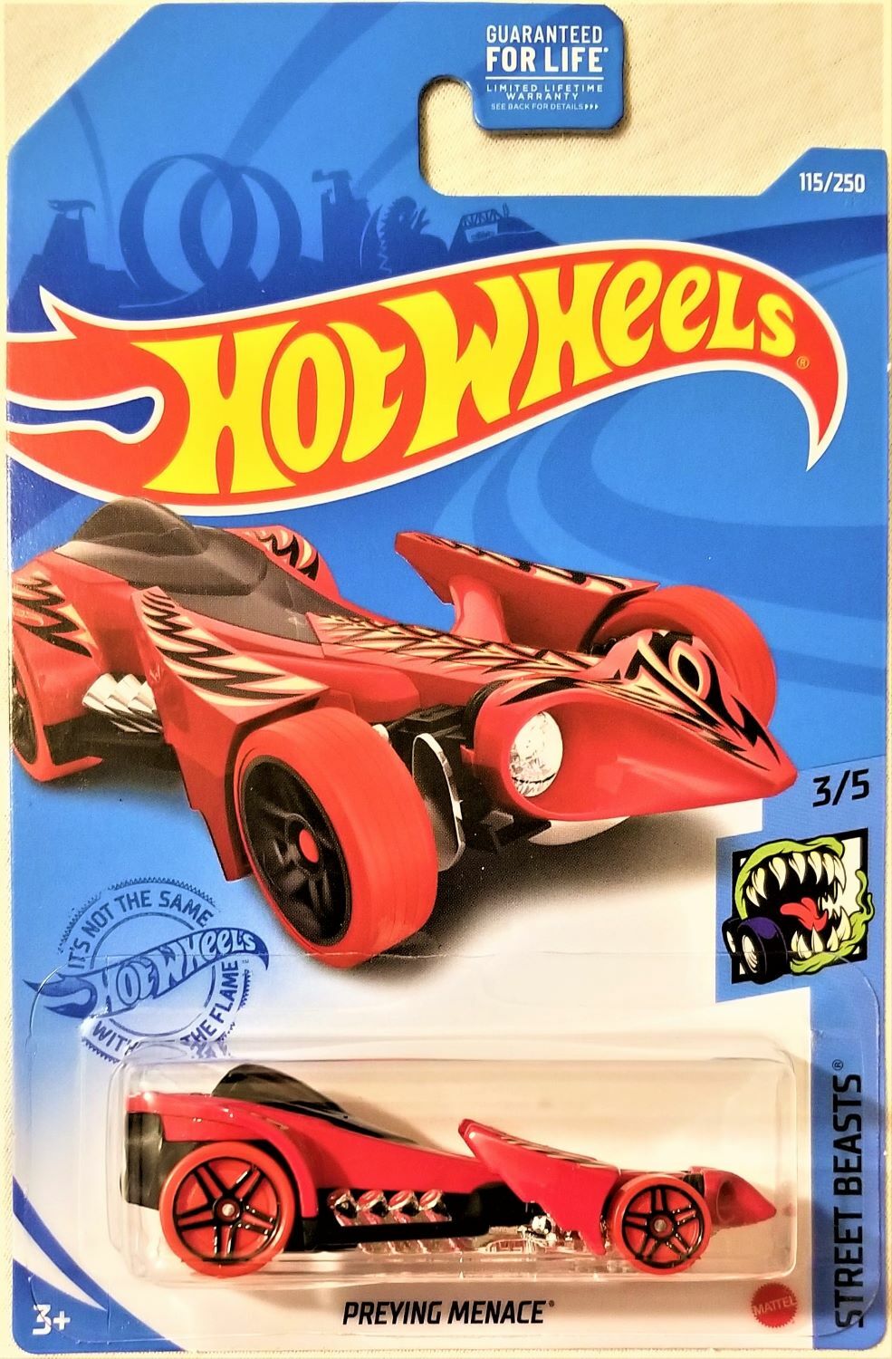 Hot Wheels - 2021 Street Beasts 3/5 Preying Menace 115/250 (BBGTC35)