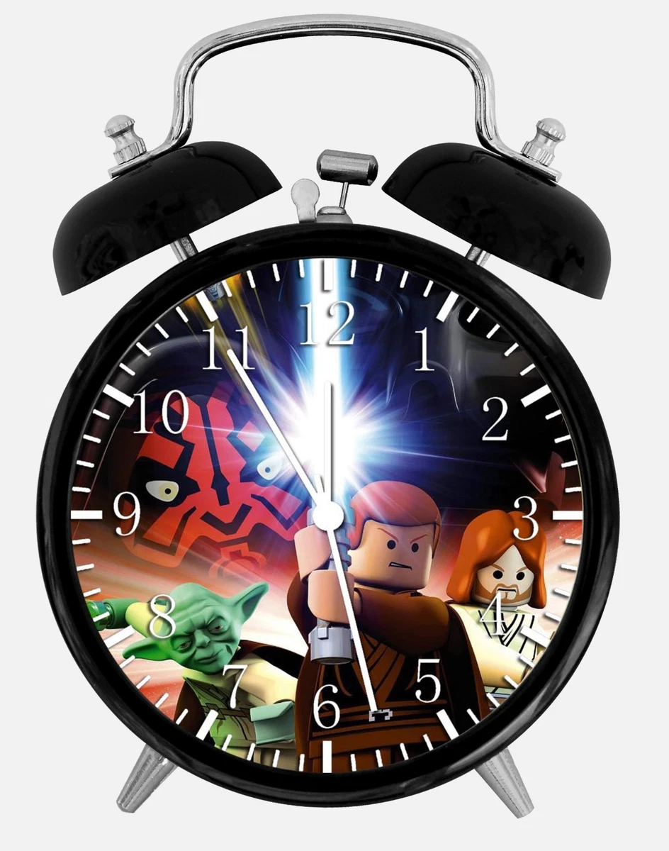 Lego star best sale wars clock