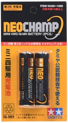 Tamiya 15420.Neo Champ 4WD Ni-MH Battery 2pcs | eBay