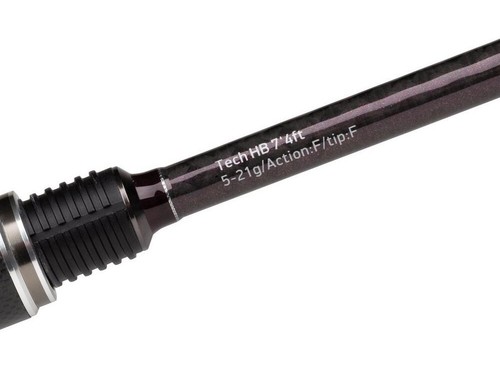 Abu Garcia Spike Pro Tech Hardbait 2.23m 2-sec Canne Spinning Perche - Photo 3/6