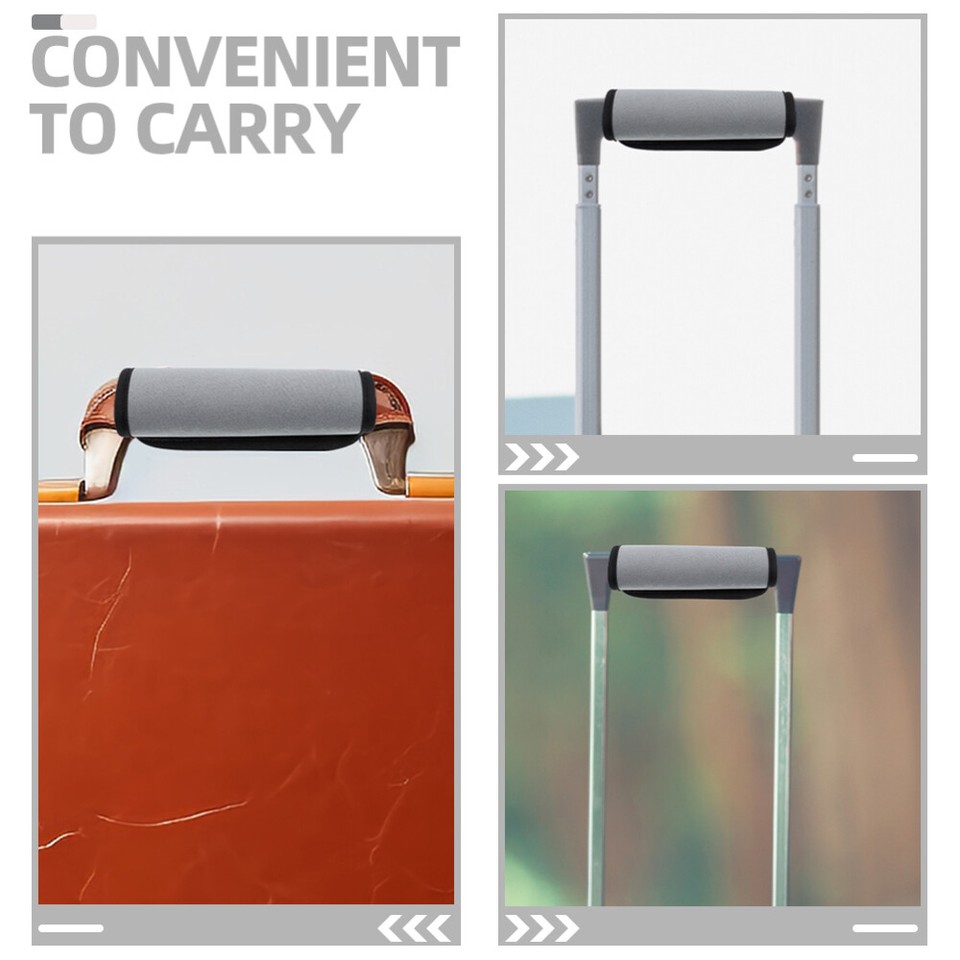 10 pcs Luggage Handle Covers Suitcase Handle Cover Handle Wrap Luggage