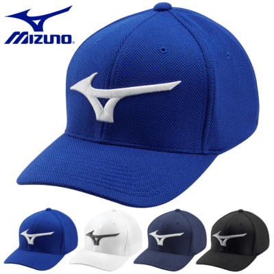 Mizuno Tour Performance Cap - White Mizuno Tour Performance Cap - White