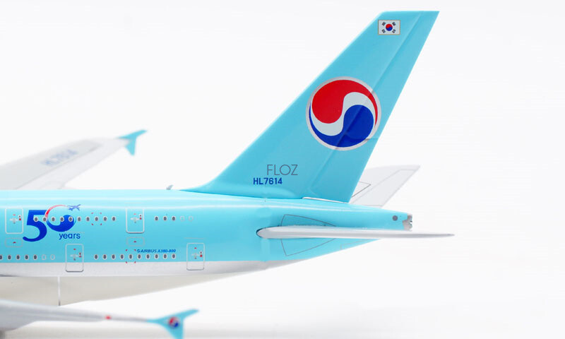 Aviation 1:400 大韓航空 A380 HL7619 1:400 Aviation400 Korean Air Airbus Industries A380-800