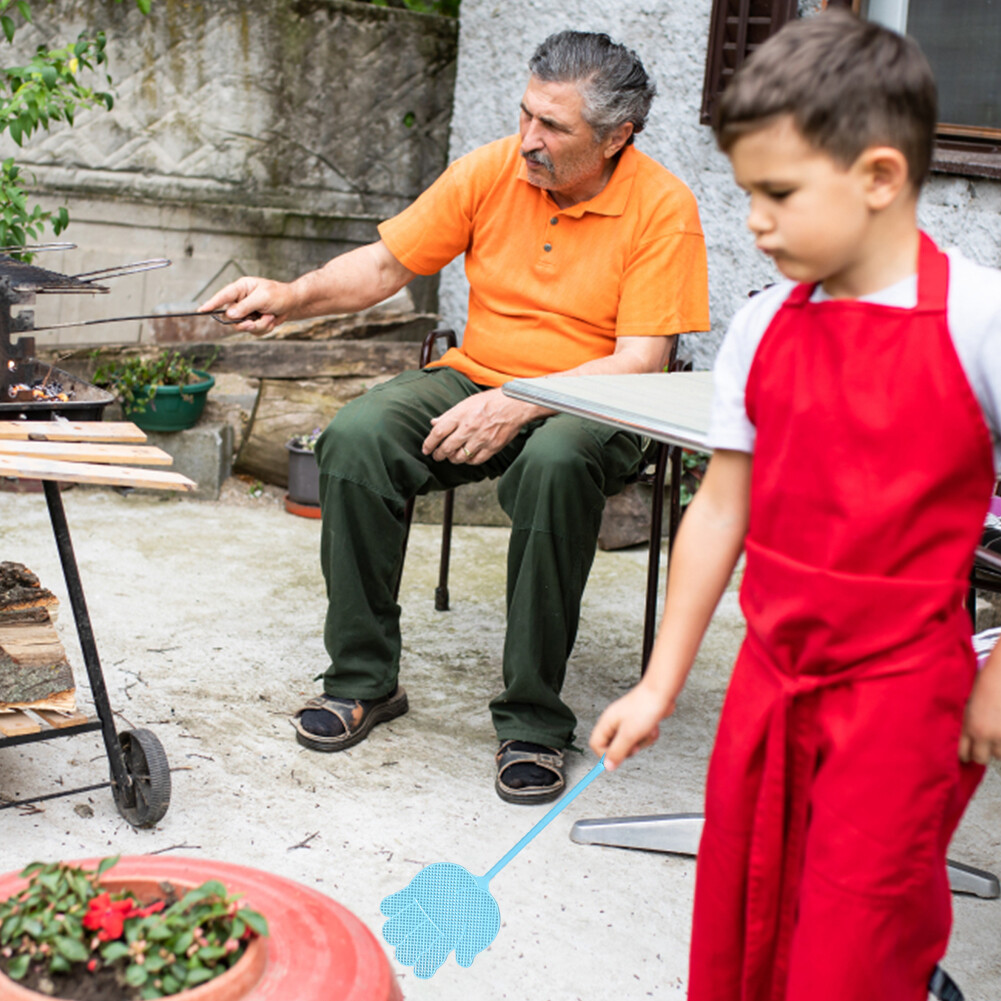 6pcs Funny Home Office Durable Hand Shaped Stable Plastic Mosquitoes