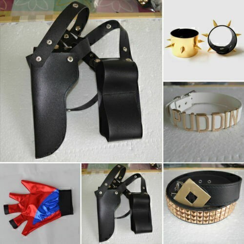 Adult Quinn Suicide Squad Cosplay Party Props Fancy Dress Up Costume Accessories - Picture 1 of 9