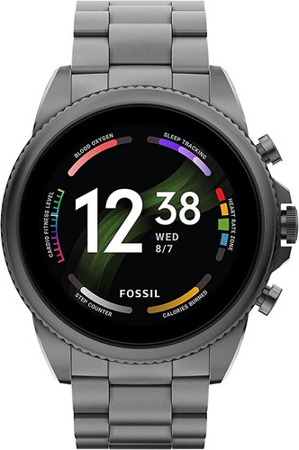 Fossil Gen 6 44mm Touchscreen Smartwatch Gray New