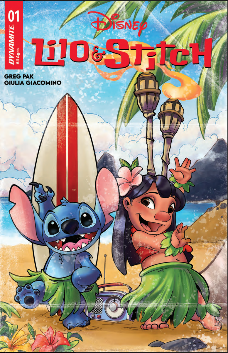 アメコミ リーフ　Disney Stitch #01　Godtail Cover アメコミ リーフ Disney Stitch #01 Godtail Cover LILO