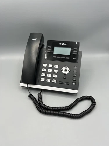 Yealink® Ultra-Elegant IP Phone SIP-T41S schwarz/silber / mit 6 SIP-Account PoE