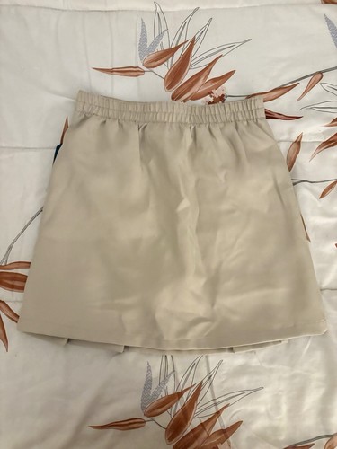 Náutica Girls Uniform Khaki Skirt With Shorts Size 12 - Picture 2 of 3