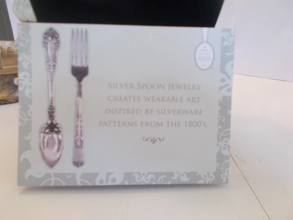 New with Tag  Silver Spoon Jewelry Necklace Magnolia Georgia Flower - Image 4 of 4