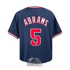 CJ Abrams Autographed Washington Custom Navy Baseball Jersey - BAS