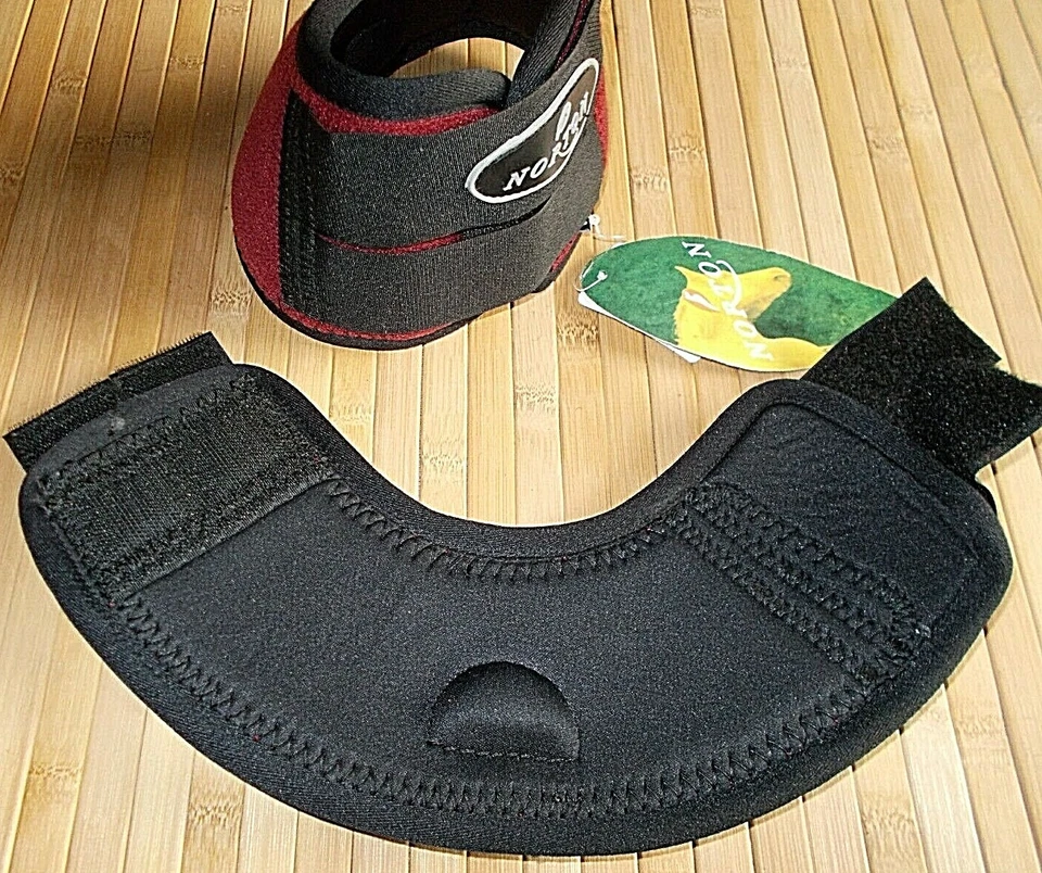 Springglocken Glocken Neopren NORTON rot S M Pony Cob Vollblut NEU - Bild 3 von 4