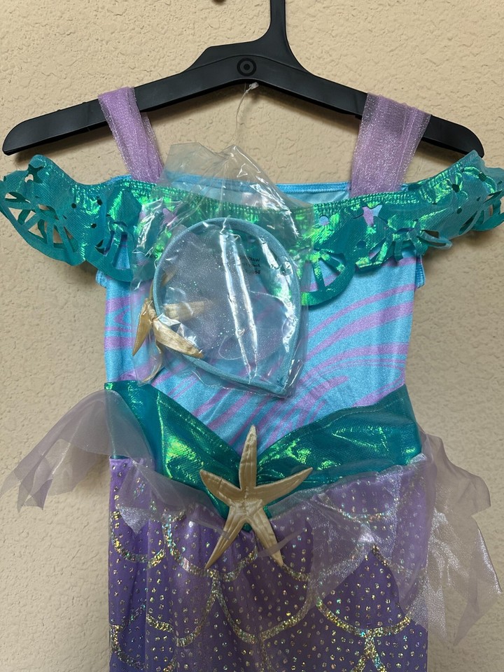 Kid's Mermaid Halloween Costume with headband. Sz Small (46) NEW eBay
