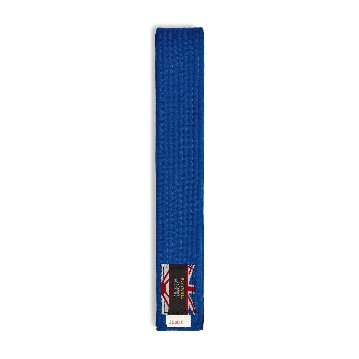 Playwell Ceinture d'arts martiaux 100 % coton de couleur unie 340 cm, Noir/blanc Playwell Ceinture d'arts martiaux 100 % coton de couleur unie 340 cm, Noir/blanc