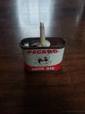 Vintage Pecard Shoe Oil Can