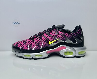 Herren Nike Air Plus 1 gestimmt TN Mercurial XXV 25 ''''Zurück zu 1998'''' schwarz rosa Volt