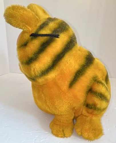 DAKIN & Co GARFIELD Cat Large Stuffed Plush Sitting 10" Toy 1981 - Picture 8 of 16