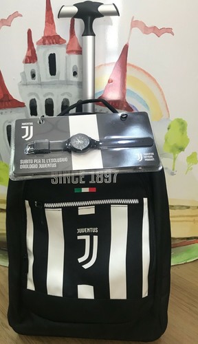 ZAINO TROLLEY JUVENTUS CON OROLOGIO OMAGGIO | eBay