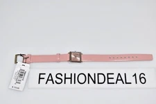 New Marc By Marc Jacobs Women's Pink Leather SS MBM1310 MSRP $175 Watch