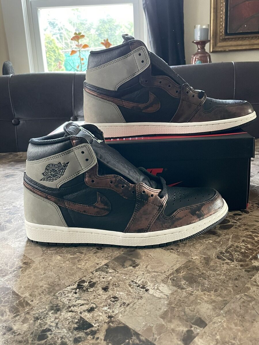 New Nike Air Jordan 1 Retro High OG Patina Rust Shadow New Nike Air Jordan 1 Retro High OG Patina Rust Shadow