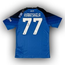 SSC Napoli - Khvicha Kvaratskhelia - Maglia Scudetto 22/23 con firma Autografa