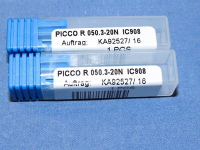 ISCAR PICCO 4 mm Shank Carbide Boring Bar Coolant Min. 2.6mm DIa.x 19.0mm Reach