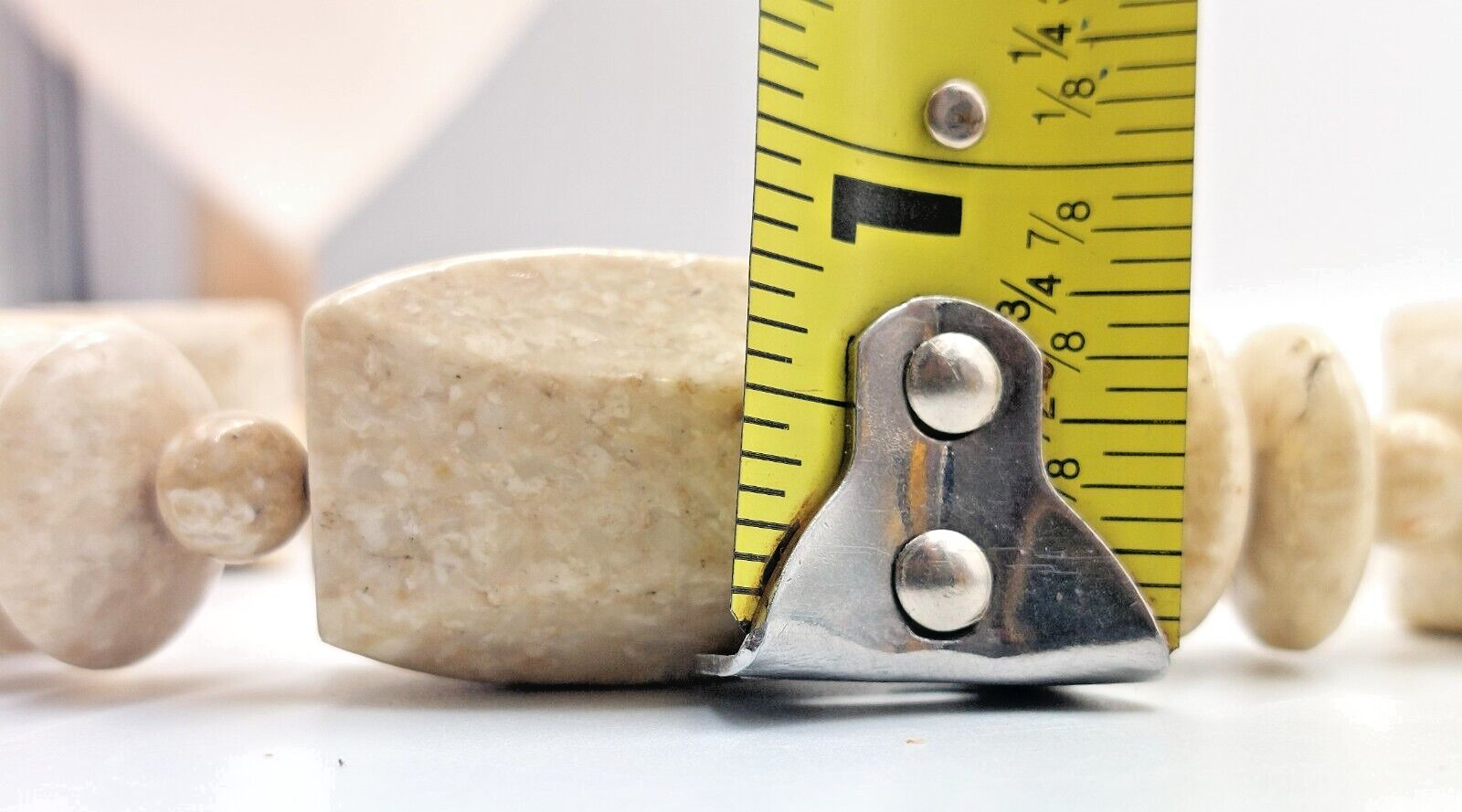 Vtg. Boho Chic Statement Bold Natural Feldspar  M… - image 11