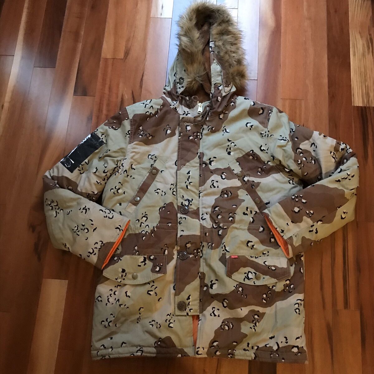 Supreme N-3B Camouflage Ripstop Parka | eBay Supreme N-3B Camouflage Ripstop Parka | eBay