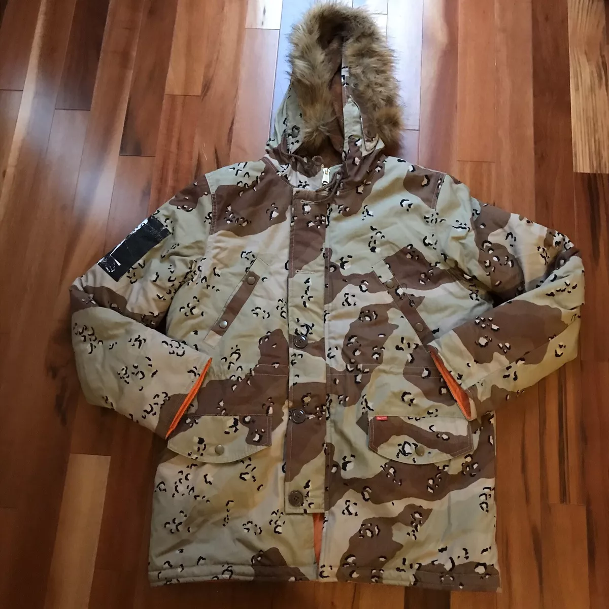 supreme camo jacket