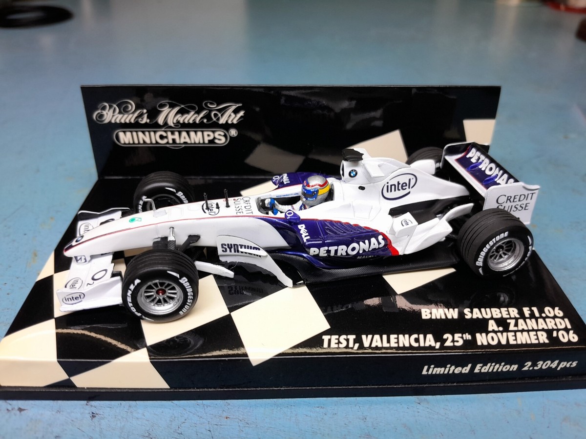 ミニチャンプス 1/43 BMWザウバー F1.06 ベッテル MINICHAMPS 1/43 BMW Sauber F1.06 S. Vettel Test Driver 2006