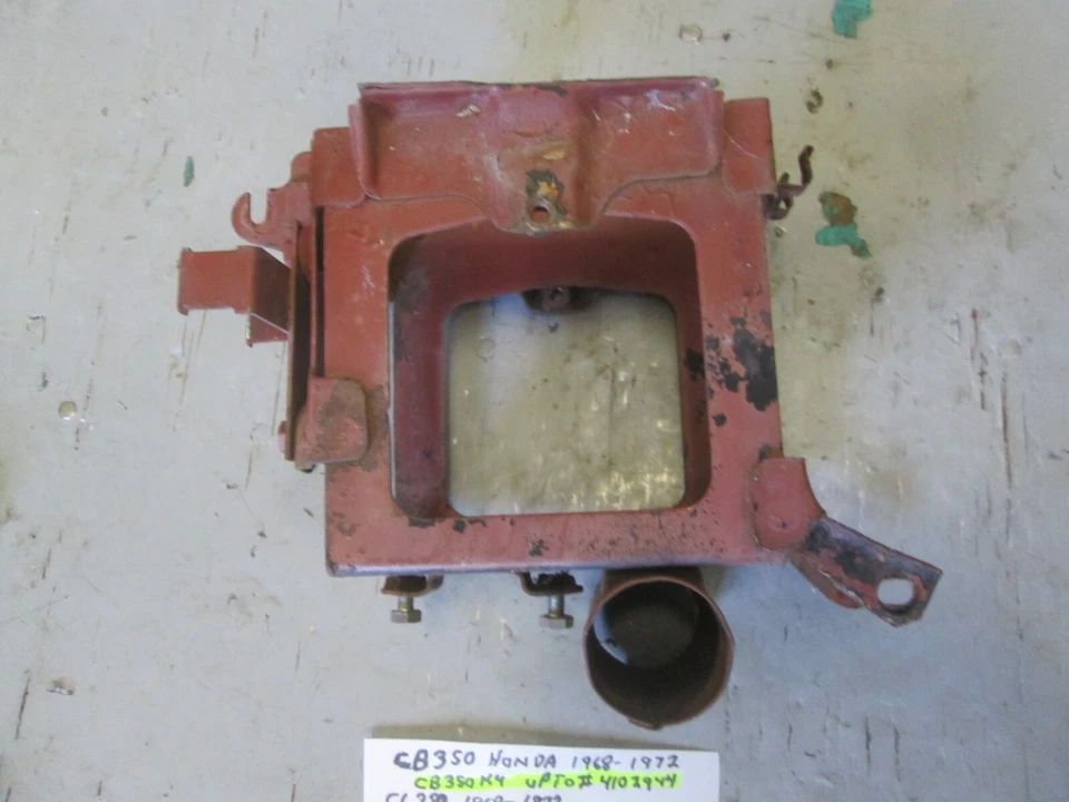 CAJA BATERÍA HONDA CB350/CL350 VINTAGE 1968-1972 50325-344-000B Foto 3 de 4