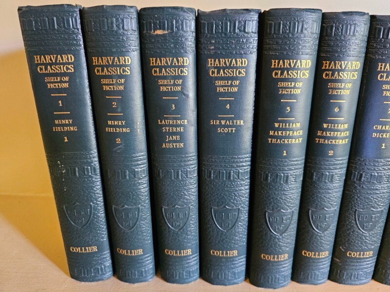 The Harvard Classics 1917 (1st Ed.?) Shelf of Fiction