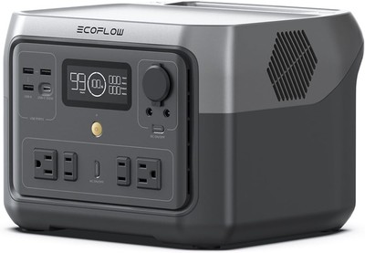 Lifepo4 Portable Max Battery/ ECOFLOW 2 Station Hour RIVER 500, 1 EF 499Wh Power