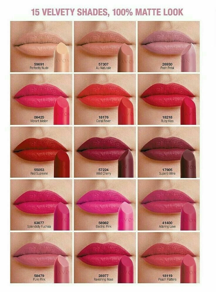 Avon matte sales lipstick