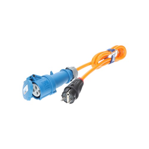 Tambour câblé camping H07BQ-F 2,5 mm2 25 m + adaptateur CEE + CEE/Schuko Womo Caravan - Photo 9/10