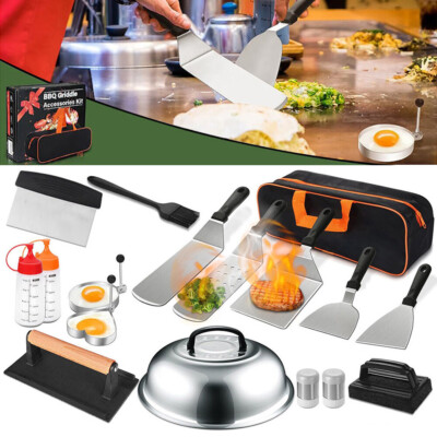 Griddle Accessories Kit 8PCS 18PCS 35PCS Griddle Grill Tools Set for Blackstone