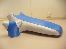 93-97 SEADOO SP/SPX/SPI 93-96 XP HONOLULU BLUE & SILVER JETSKI SEAT & BAR COVERS