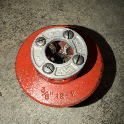 #ad Ridgid 3 8 12 R pipe Threader Head looks Good Used $39.00