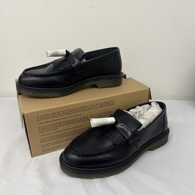 Dr. Martens Adrian Black Polished Smooth Leather Tassel  display picture 3