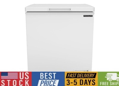 [US WAREHOUSE] Frigidaire EFRF5003 5.0 Cu ft Chest Freezer - White