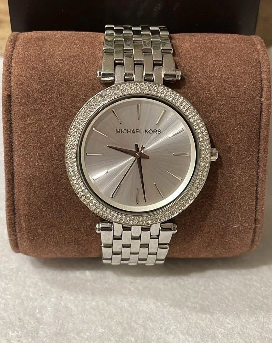 Orologio Michael Kors Acciaio Inox Donna Cristalli Darci MKVX3J
