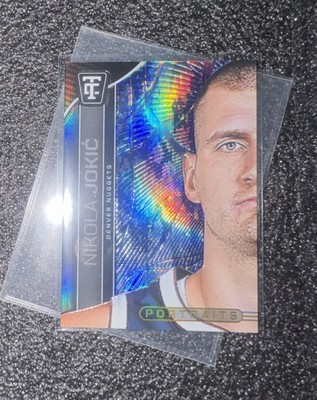 2024-25 Panini Totally Certified #1 Nikola Jokic Portraits - Blue Camo /35