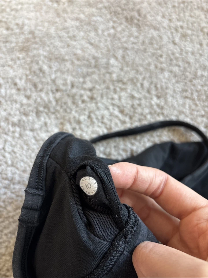 Sutiã Lululemon Feminino 10 Flow Power Y Esportivo Corrida Nulu Camuflagem Carvão Profundo Multi - Imagem 3 de 3