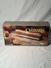 Vintage Culinaria Collection Bake-A-Round Bread Baker Pyrex Glass, rare double